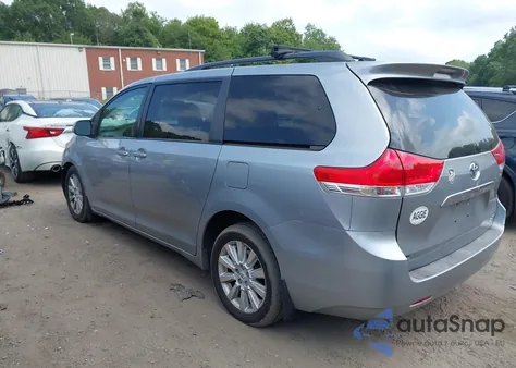 2011 Toyota Sienna Xle from USA, damaged, VIN 5TDDK3DC9BS022399